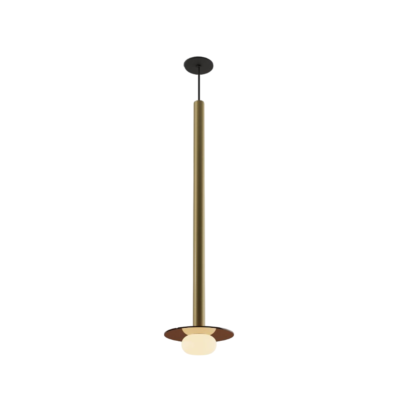 Koncept CMP-S1-S-36 Combi LED Pendant, Glass Plate with Frosted Glass Ball