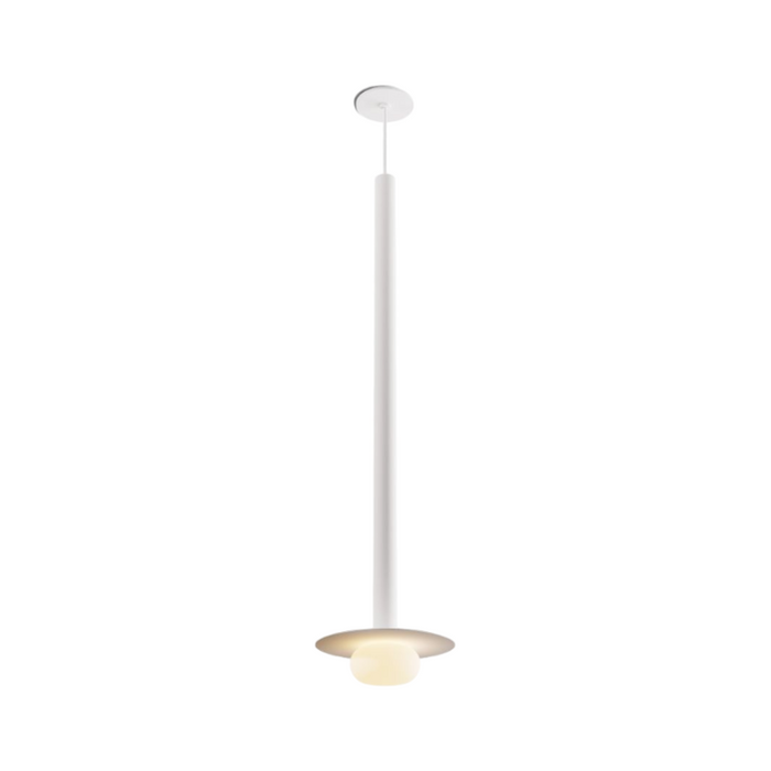 Koncept CMP-S1-S-36 Combi LED Pendant, Metal Plate with Frosted Glass Ball
