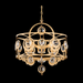 Schonbek S10506 Gwendolynn 6-lt 25" Chandelier - French Gold