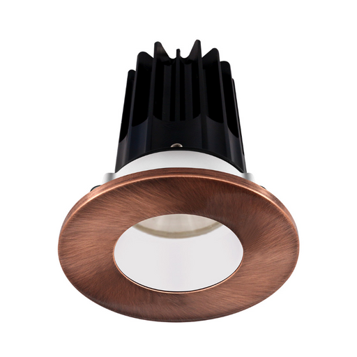 Lotus LED-2-S15W Designer 2" 15W LED Round Recessed Downlight, 60° Beam Angle - White/Copper