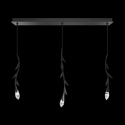 Schonbek S2403L Secret Garden 3-lt 40" LED Pendant - Black