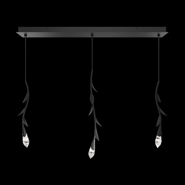 Schonbek S2403L Secret Garden 3-lt 40" LED Pendant - Black