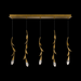 Schonbek S2405L Secret Garden 5-lt 40" LED Pendant - French Gold