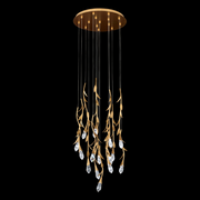 Schonbek S2415 Secret Garden 15-lt 23" LED Pendant - French Gold