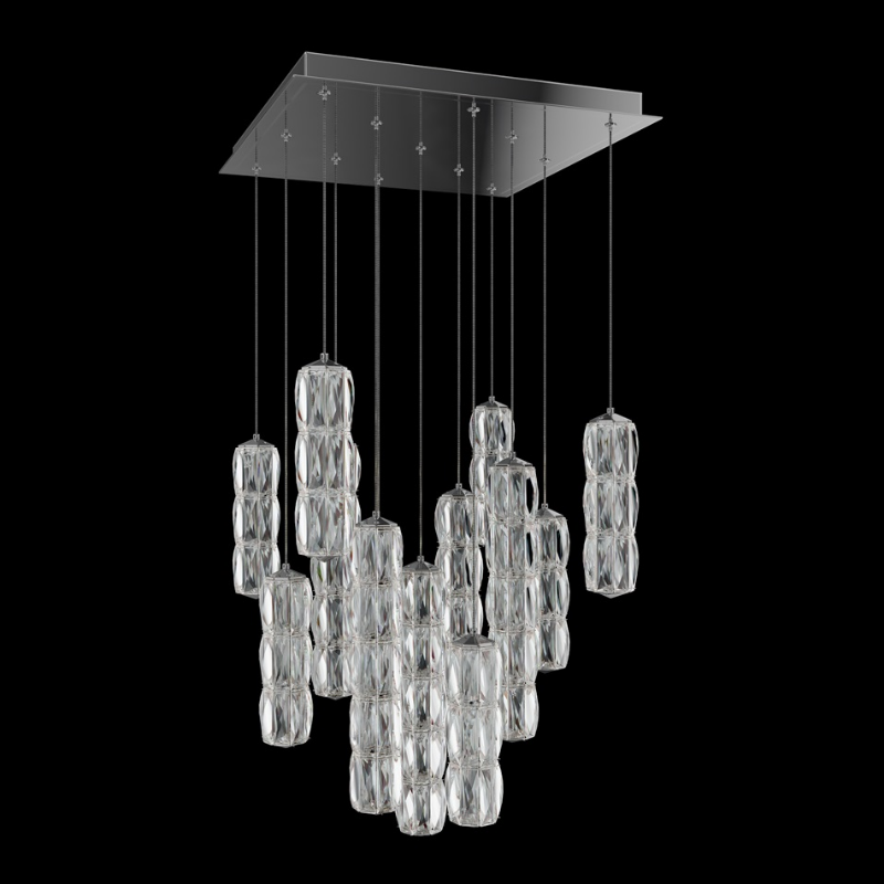 Schonbek S26513S Verve LED 13-lt 20" LED Pendant, CCT Selectable