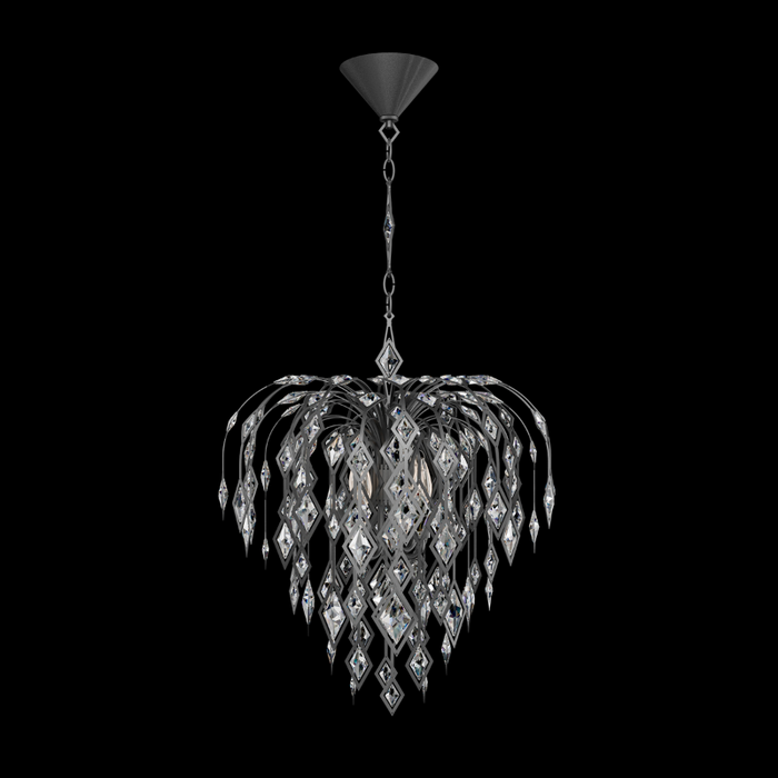 Schonbek S27522 Laureline 6-lt 22" Chandelier - Antique Pewter