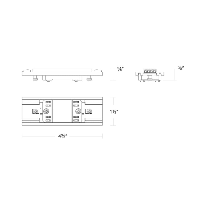 WAC S2CP-I Ventrix Suspended I Connector
