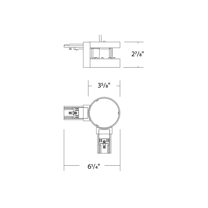WAC S2CPS-FTRIG Ventrix Suspended Surface Trig with Feed