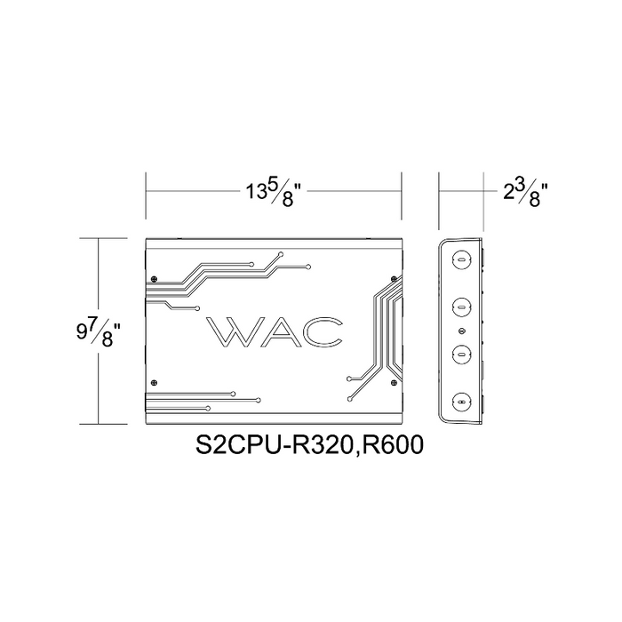 WAC S2CPU-R600 Ventrix 600W Remote CPU