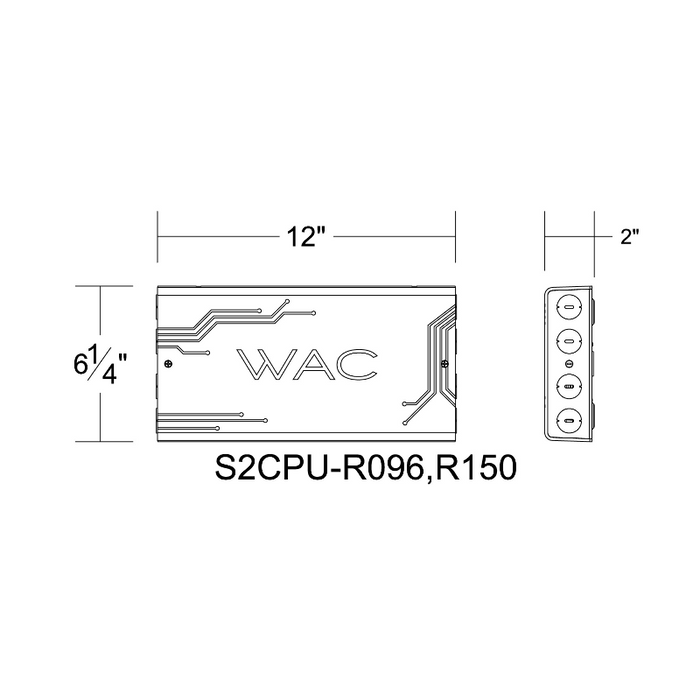WAC S2CPU-R150 Ventrix 150W Remote CPU