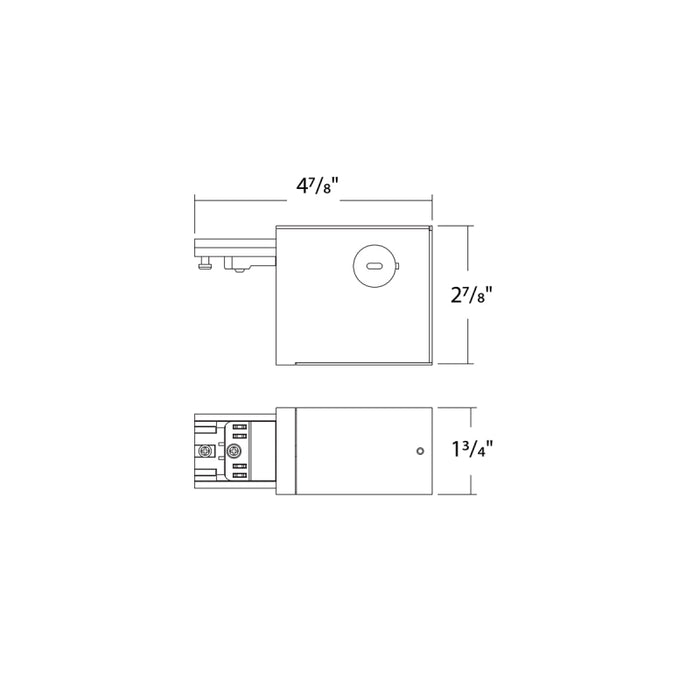 WAC S2CS-FEB Ventrix Surface Mount Junction Box