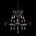 Schonbek S30505 Tinsley 5-lt 34" Chandelier - Ferro Black