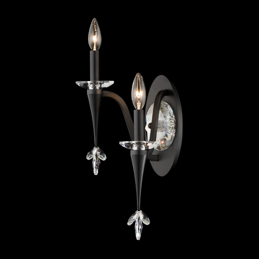 Schonbek S47502 Waverly 2-lt 20" Tall Wall Sconce - Black