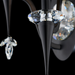 Schonbek S47502 Waverly 2-lt 20" Tall Wall Sconce