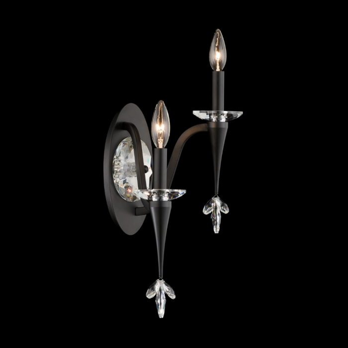 Schonbek S47504 Waverly 2-lt 20" Tall Wall Sconce - Black