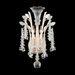 Schonbek S58503 Maclyn 3-lt 21" Tall Wall Sconce - Antique Silver