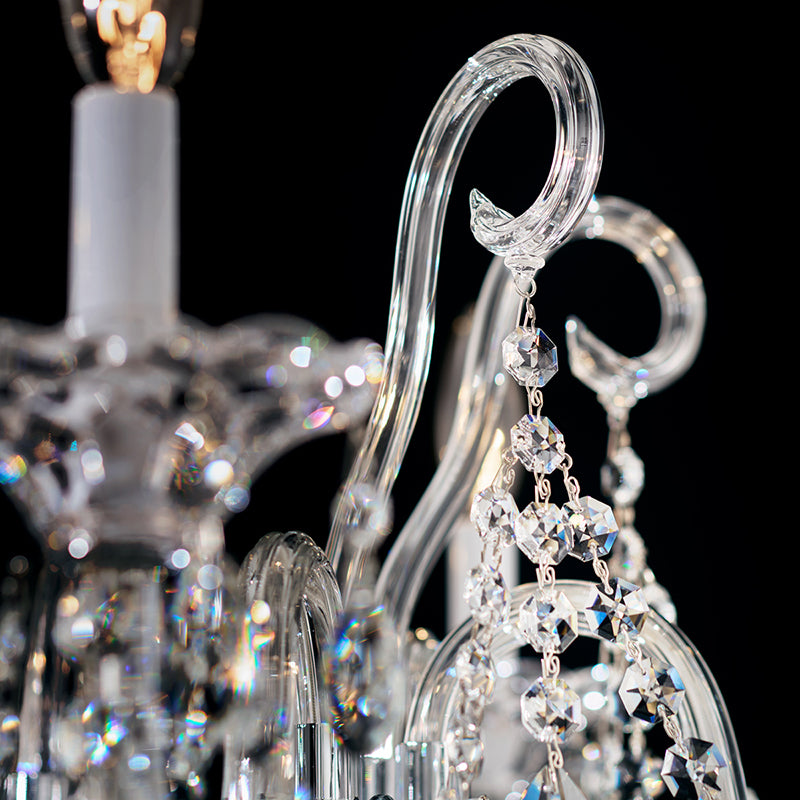 Schonbek S6912 Sterling Linear 12-lt 58" Chandelier