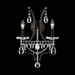 Schonbek S77502 Adley 2-lt 22" Tall Wall Sconce - Ferro Black/Radiance