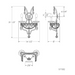 Schonbek S77502 Adley 2-lt 22" Tall Wall Sconce