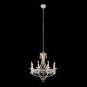 Schonbek S77508 Adley 8-lt 30" Chandelier - Antique Silver/Radiance