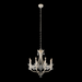 Schonbek S77508 Adley 8-lt 30" Chandelier - Antique Silver/Radiance