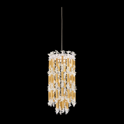 Schonbek S8114 Tahitian 1-lt 7" LED Pendant, CCT Selectable - Heirloom Gold