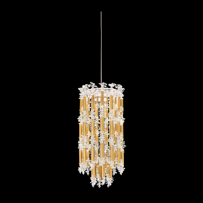Schonbek S8114 Tahitian 1-lt 7" LED Pendant, CCT Selectable - Heirloom Gold