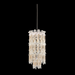 Schonbek S8114 Tahitian 1-lt 7" LED Pendant, CCT Selectable - Antique Silver