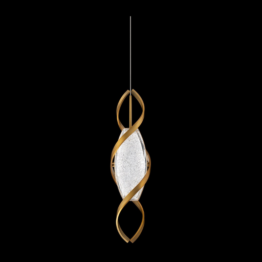 Schonbek S8718 Bijoux 1-lt 6" LED Pendant, CCT Selectable - Aged Brass