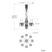 Schonbek S93508 Rainier 8-lt 26" Chandelier