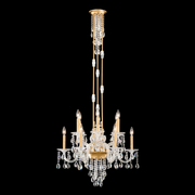 Schonbek S93512 Rainier 12-lt 27" Chandelier - French Gold