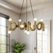 Alora Mood CH420823 Sadie 8-lt 23" Chandelier - Brushed Gold