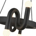 Alora Mood CH420823 Sadie 8-lt 23" Chandelier - Matte Black