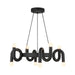 Alora Mood CH420823 Sadie 8-lt 23" Chandelier - Matte Black
