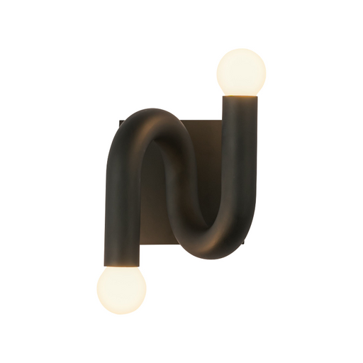 Alora Mood WV420206 Sadie 2-lt 6" Tall Wall Sconce - Matte Black