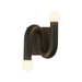 Alora Mood WV420206 Sadie 2-lt 6" Tall Wall Sconce - Matte Black