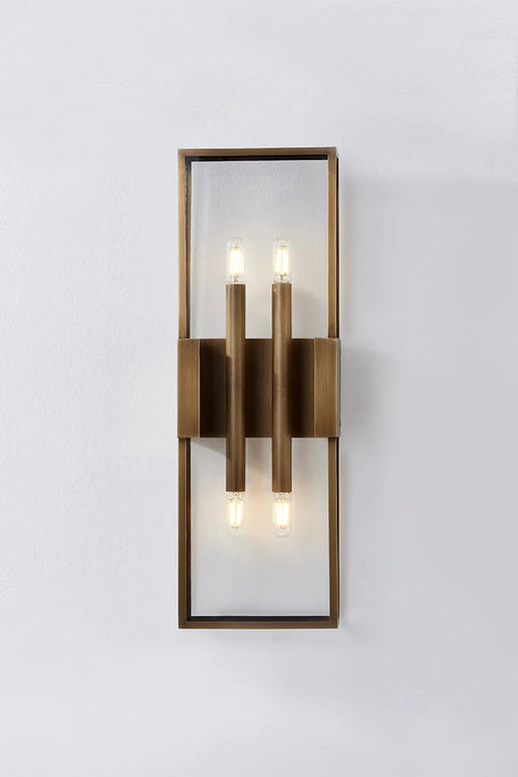 Troy B2924 Santa Clara 4-lt 24" Tall Outdoor Wall Sconce