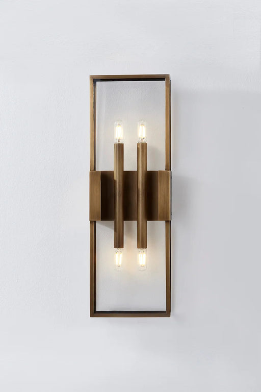 Troy B2924 Santa Clara 4-lt 24" Tall Outdoor Wall Sconce
