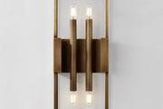 Troy B2924 Santa Clara 4-lt 24" Tall Outdoor Wall Sconce