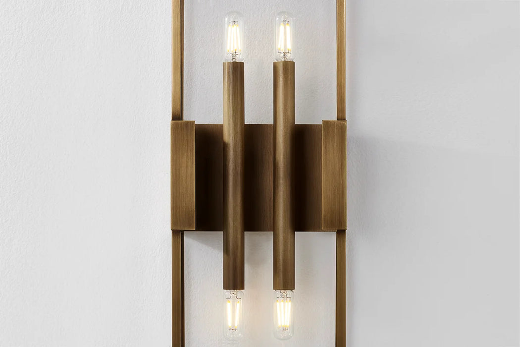 Troy B2924 Santa Clara 4-lt 24" Tall Outdoor Wall Sconce