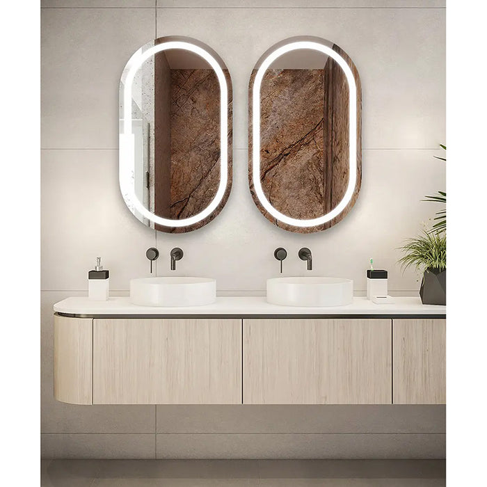 Electric Mirror Saratoga 24" x 36" with AVA LED Lighted Mirror