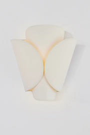 Hudson Valley 9201 Savoie 1-lt 12" Tall Wall Sconce - Off White