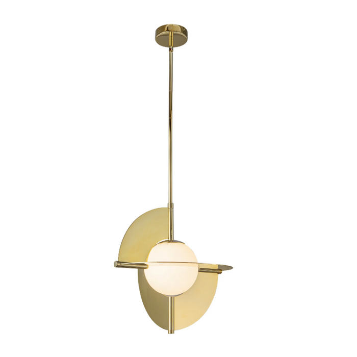 Kuzco PD65116 Scorpio 1-lt 17" LED Pendant - Metallic Brass