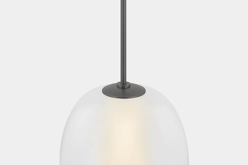 Hudson Valley 3015 Scranton 1-lt 15" LED Pendant - Old Bronze