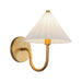 Alora Mood WV451808 Serena 1-lt 8" LED Wall/Vanity Light - Aged Gold