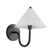 Alora Mood WV451808 Serena 1-lt 8" LED Wall/Vanity Light - Matte Black