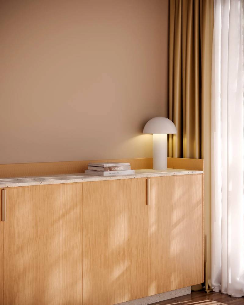 Kuzco TL65210 Setas 1-lt 10" Tall LED Table Lamp