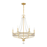 Crystorama SEV-1806 Seville 6-lt 28" Chandelier