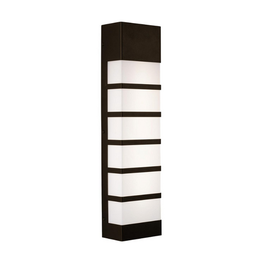 AFX SEW0624LAJUD State 1-lt 24" Tall LED Outdoor Wall Sconce - Bronze