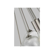 Visual Comfort 6514301 Bronzeville 1-lt 14" Chandelier - Brushed Nickel